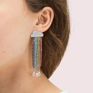 KATE SPADE NY INTO THE SKY RAINBOW EARRINGS